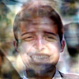 DAPS run 1: ghost of the upright and upside-down face